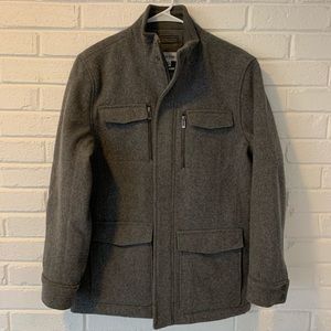Calvin Klein men’s gray wool peacoat
